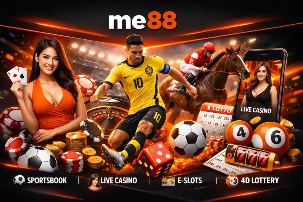 me88 Betting options for Malaysia users